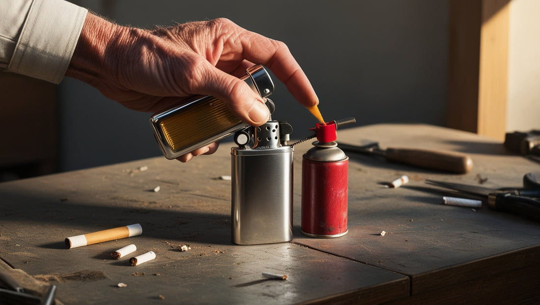 Comment bien recharger son briquet à gaz : guide complet, Tuto